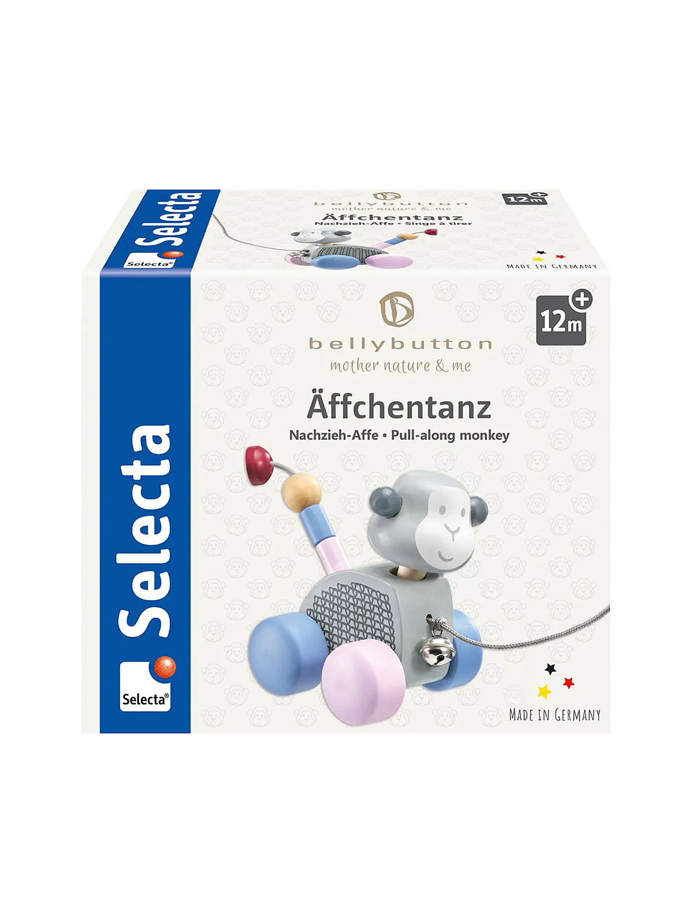 SELECTA | Äffchentanz, Nachzieh-Affe, 11 cm | 